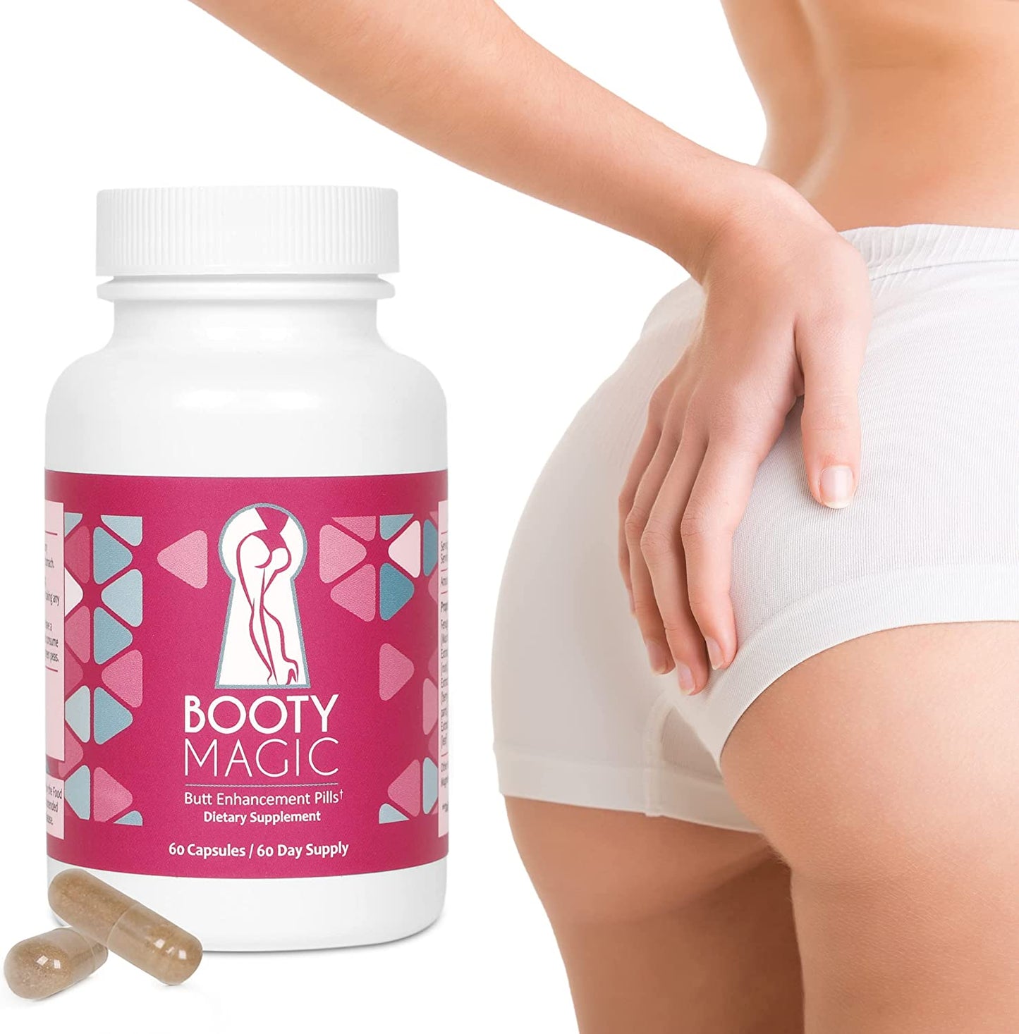 Booty Magic Butt Enhancement Capsule - 60 Caps
