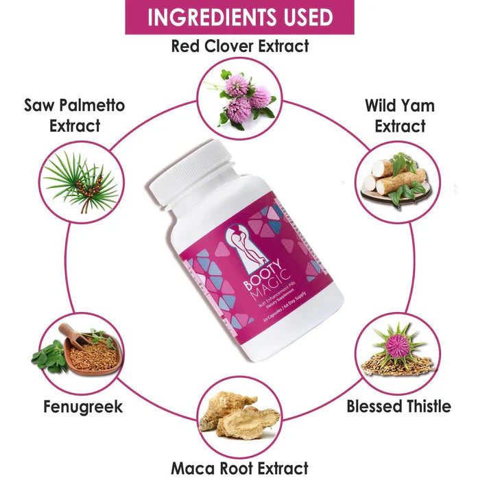 Booty Magic Butt Enhancement Capsule - 60 Caps