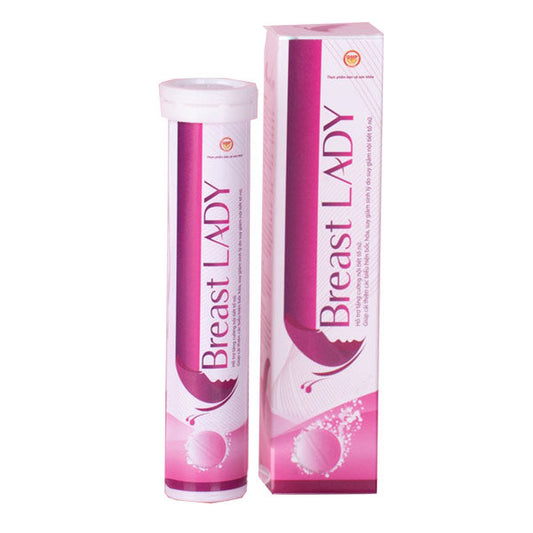Breast Lady Effervescent Tablets for Breast Enhancement - 20 Tabs