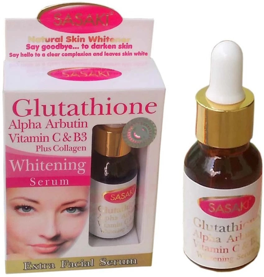 Sasaki Skin Whitening Glutathione Face Serum - 15ml