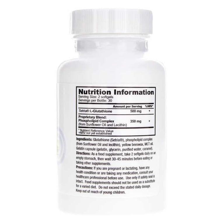 Core Med Science Liposomal Glutathione Supplement - 60 Softgels