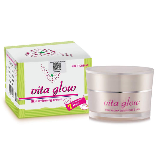 Vita Glow Glutathione Skin Whitening Night Cream - 30gm