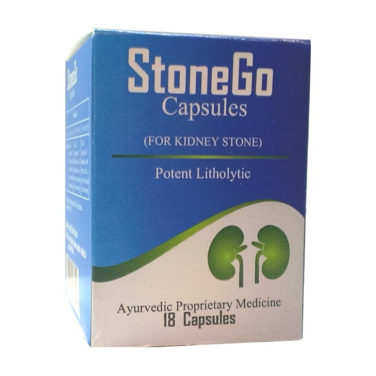 Stonego Kidney Stone Removal Capsules - 18 Caps