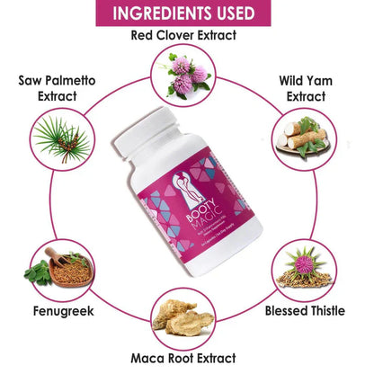 Booty Magic Butt Enhancement Capsule - 60 Caps