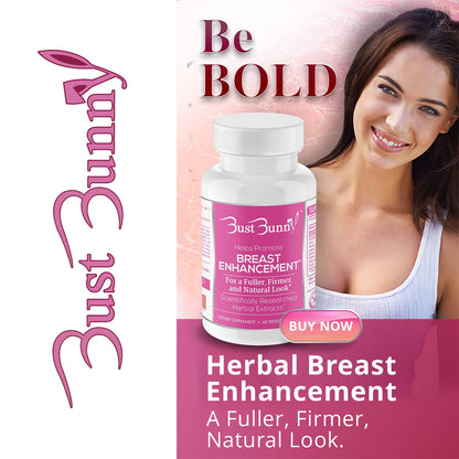 Bust Bunny Breast Enhancement Veggie Capsule - 60 Caps