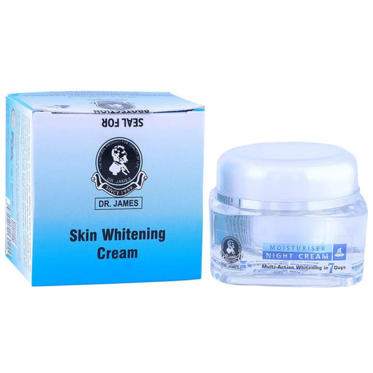 Dr James Glutathione Skin Whitening Night Cream - 30gm