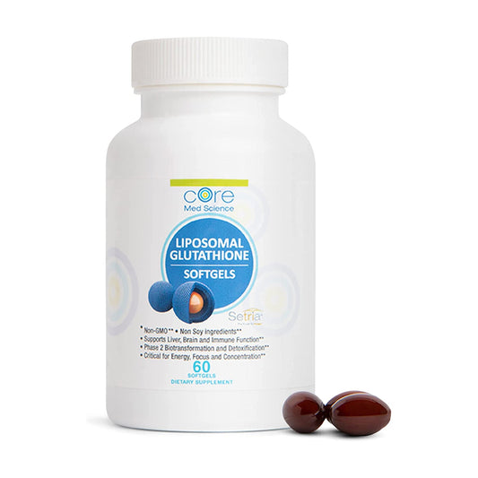 Core Med Science Liposomal Glutathione Supplement - 60 Softgels