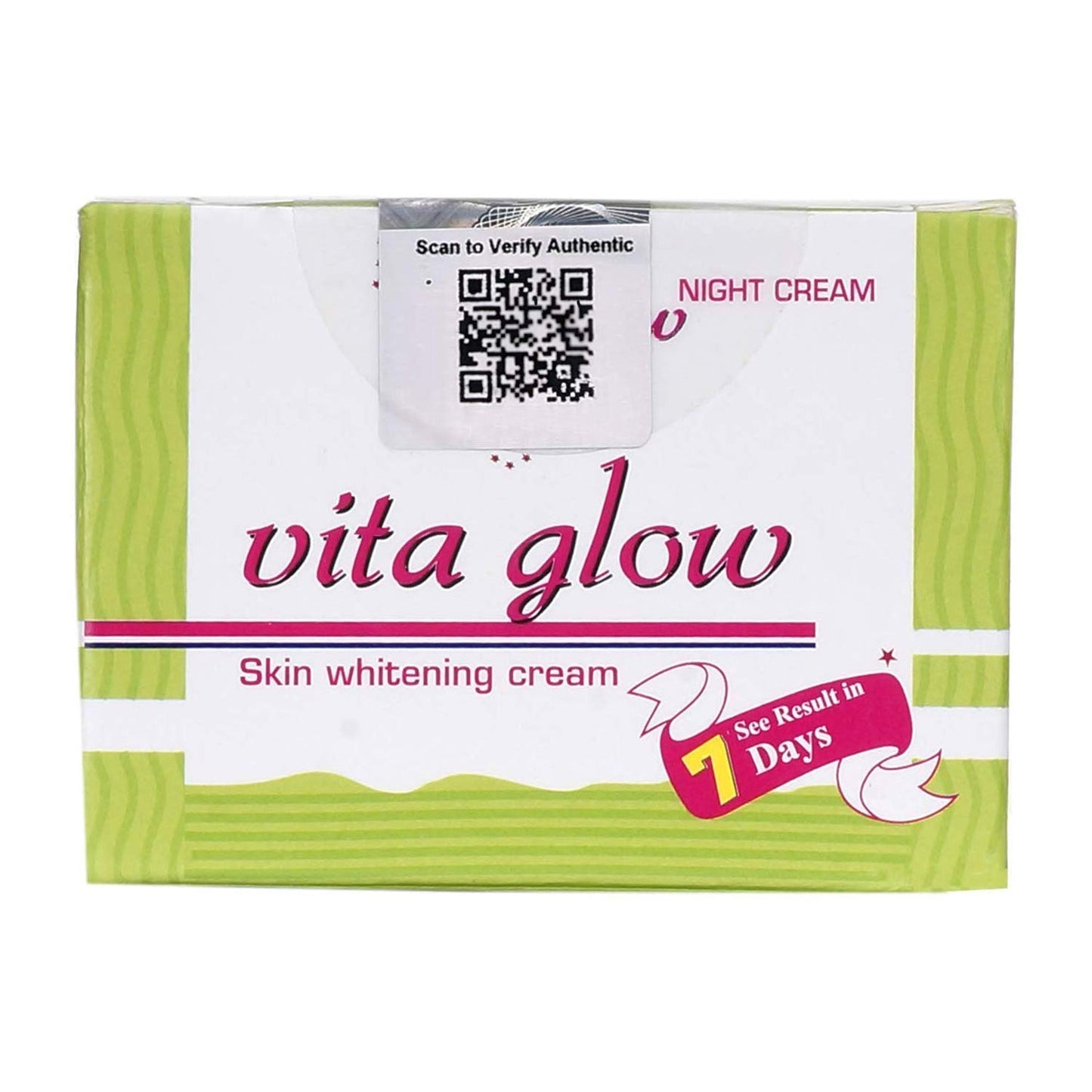 Vita Glow Glutathione Skin Whitening Night Cream - 30gm
