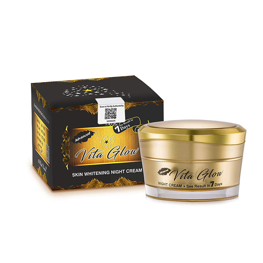 Advanced Vita Glow Skin Whitening Night Cream - 30gm